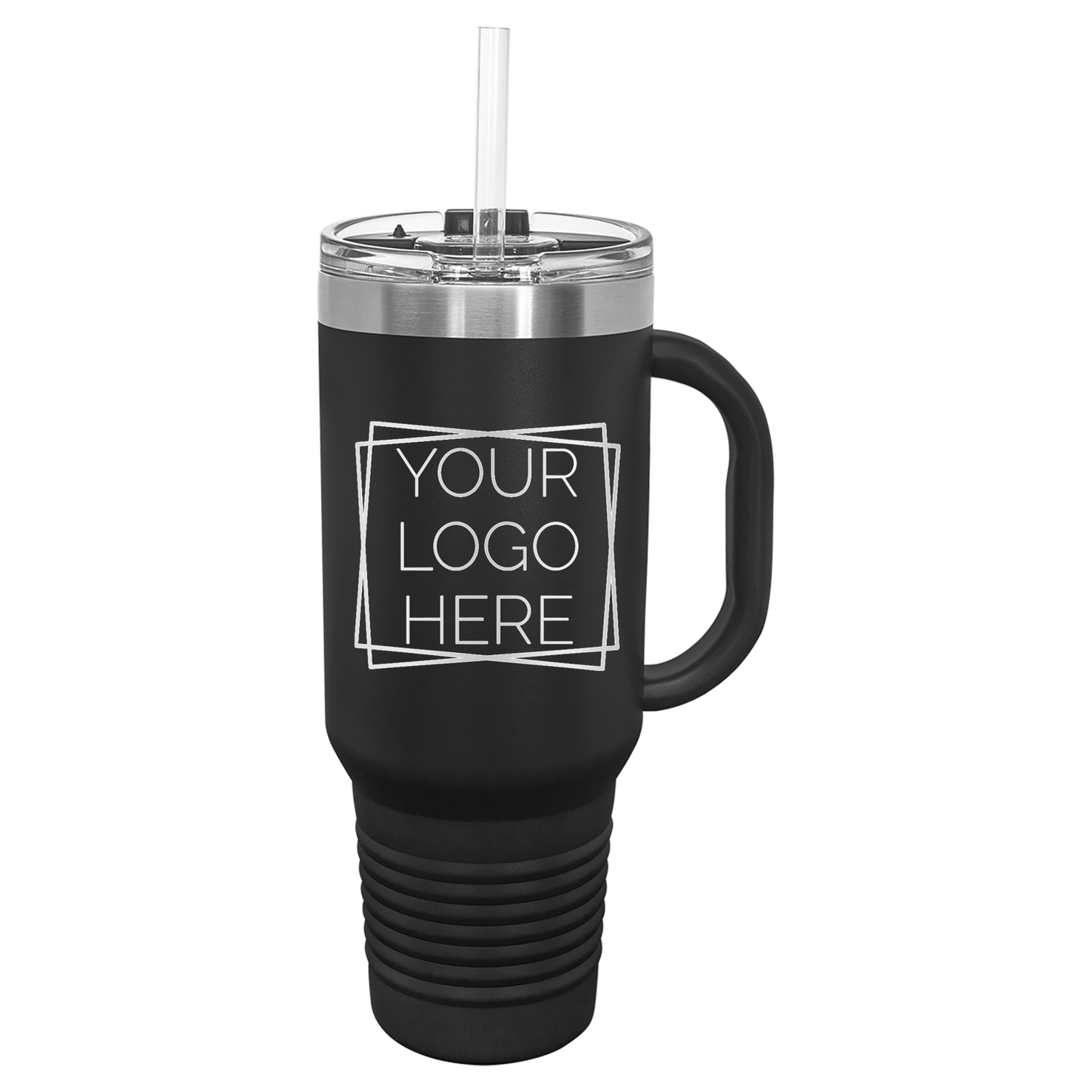 40 oz Travel Tumbler with Straw