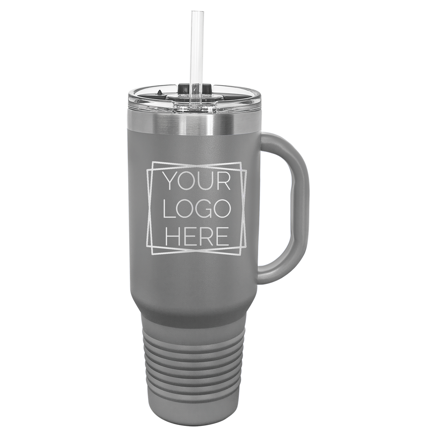 40 oz Travel Tumbler with Straw