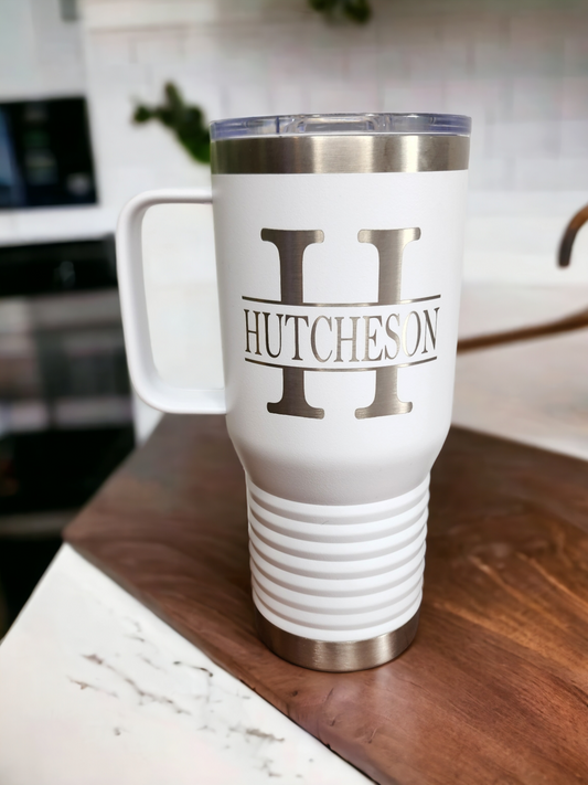 40 oz Travel Tumbler with Straw