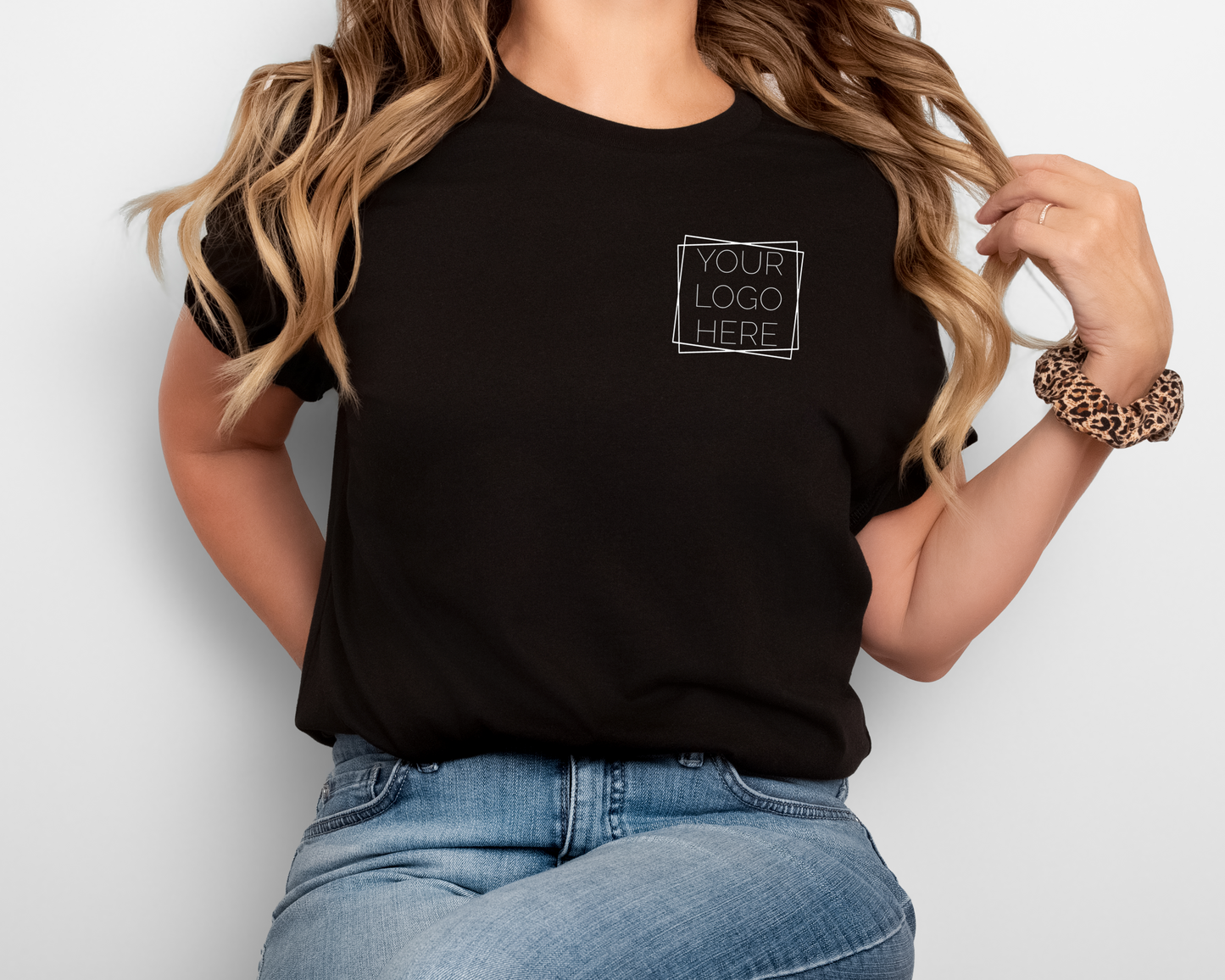 Branded Double Sided Short Sleeve Unisex T-Shirt