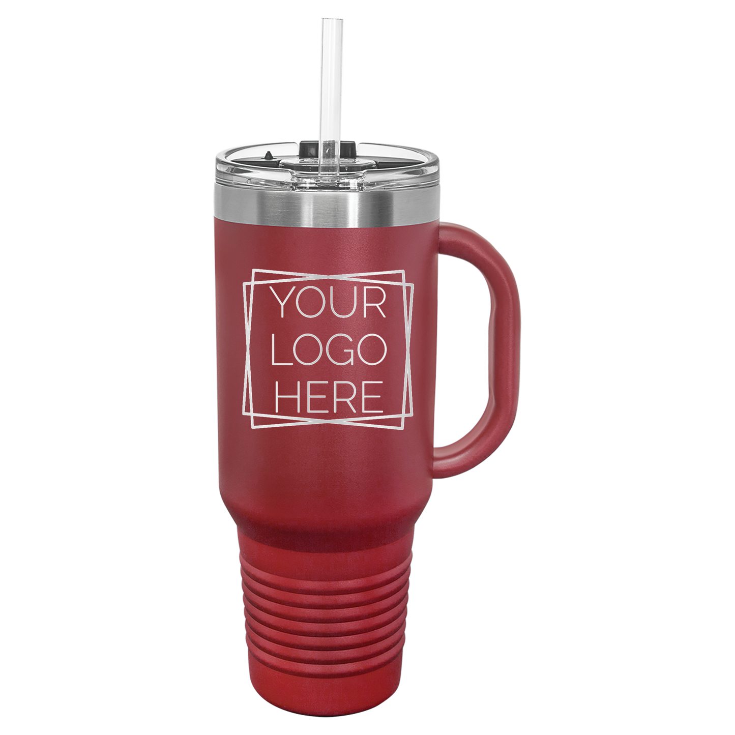 40 oz Travel Tumbler with Straw