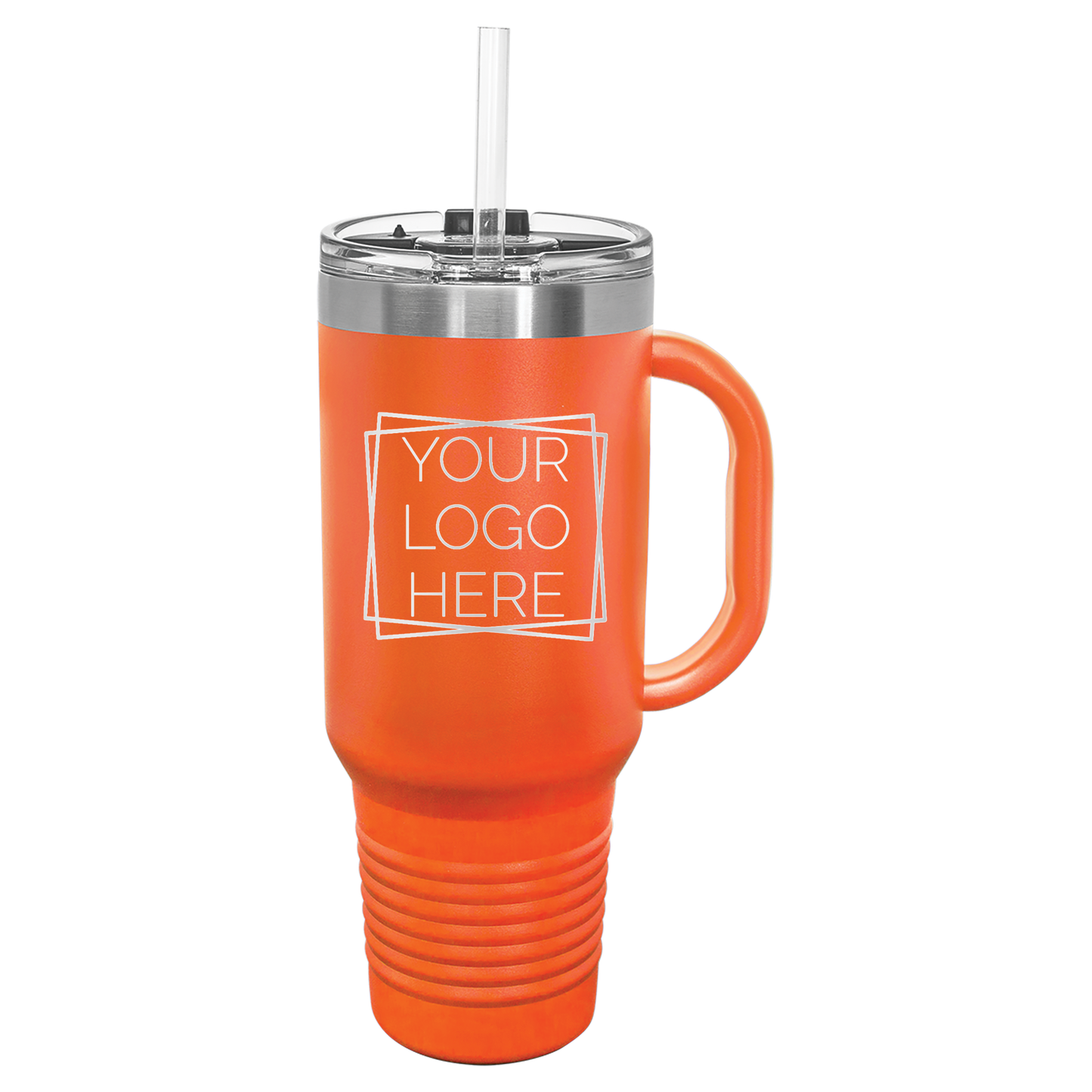 40 oz Travel Tumbler with Straw